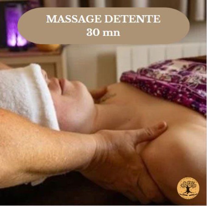 CARTE CADEAU MASSAGE DETENTE 30 MN